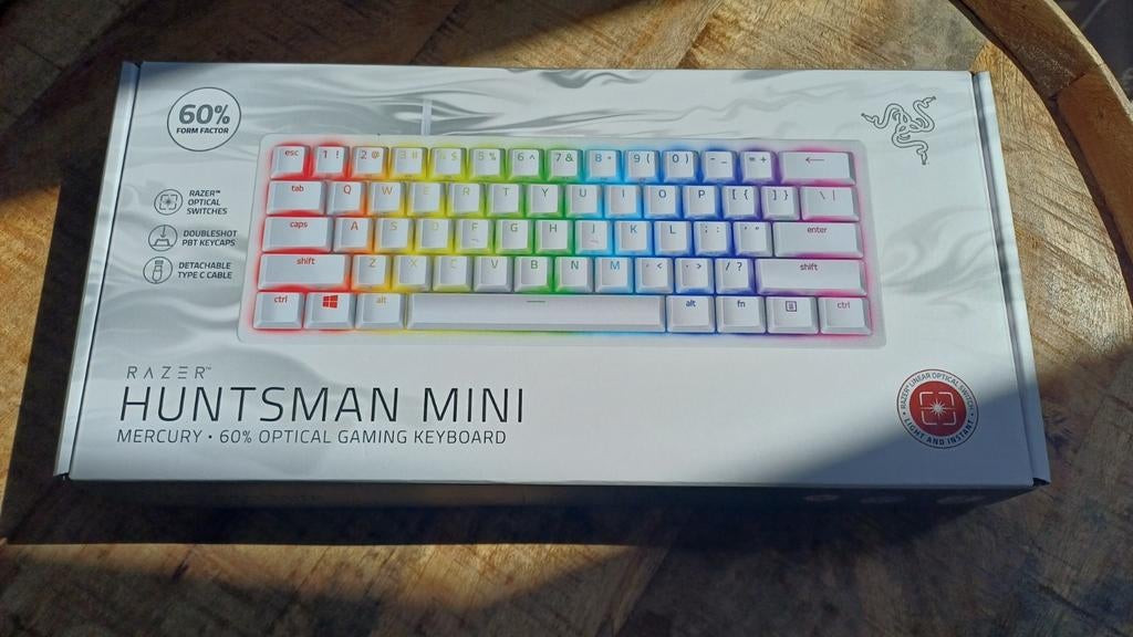 Racer Huntsman mini 60% gaming keyboard, toetsenbord, Computers en Software, Toetsenborden, Ophalen