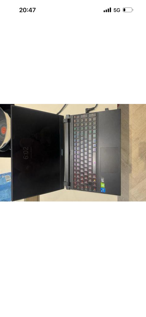 Game laptop Aorus 15p 2023, Computers en Software, Ophalen of Verzenden, Nieuw, 15 inch