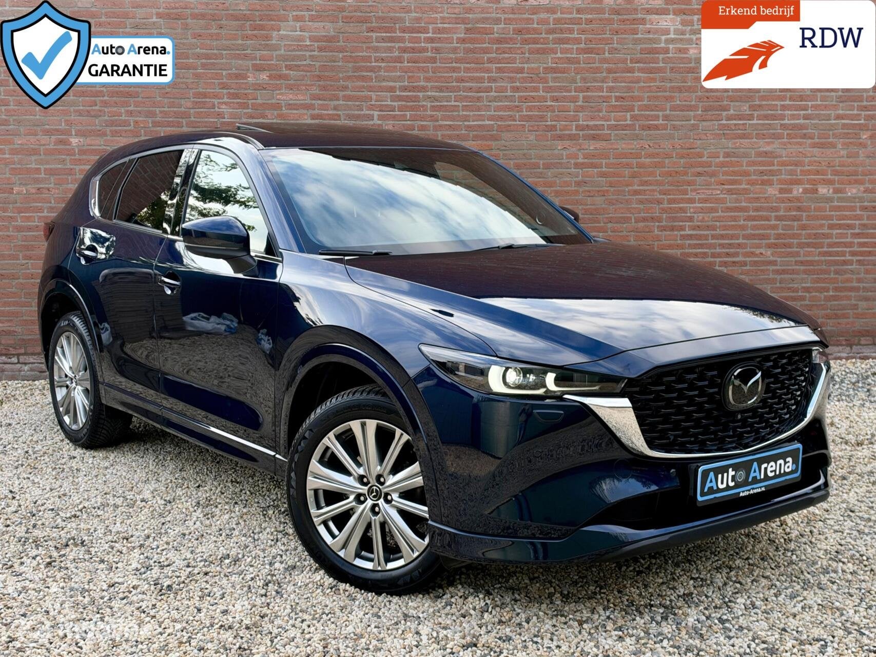 Mazda CX-5 2.0 SkyActiv-G 165 Signature | Glas Schuifdak | 3, Auto's, 15 km/l, Gebruikt, 4 cilinders, Blauw