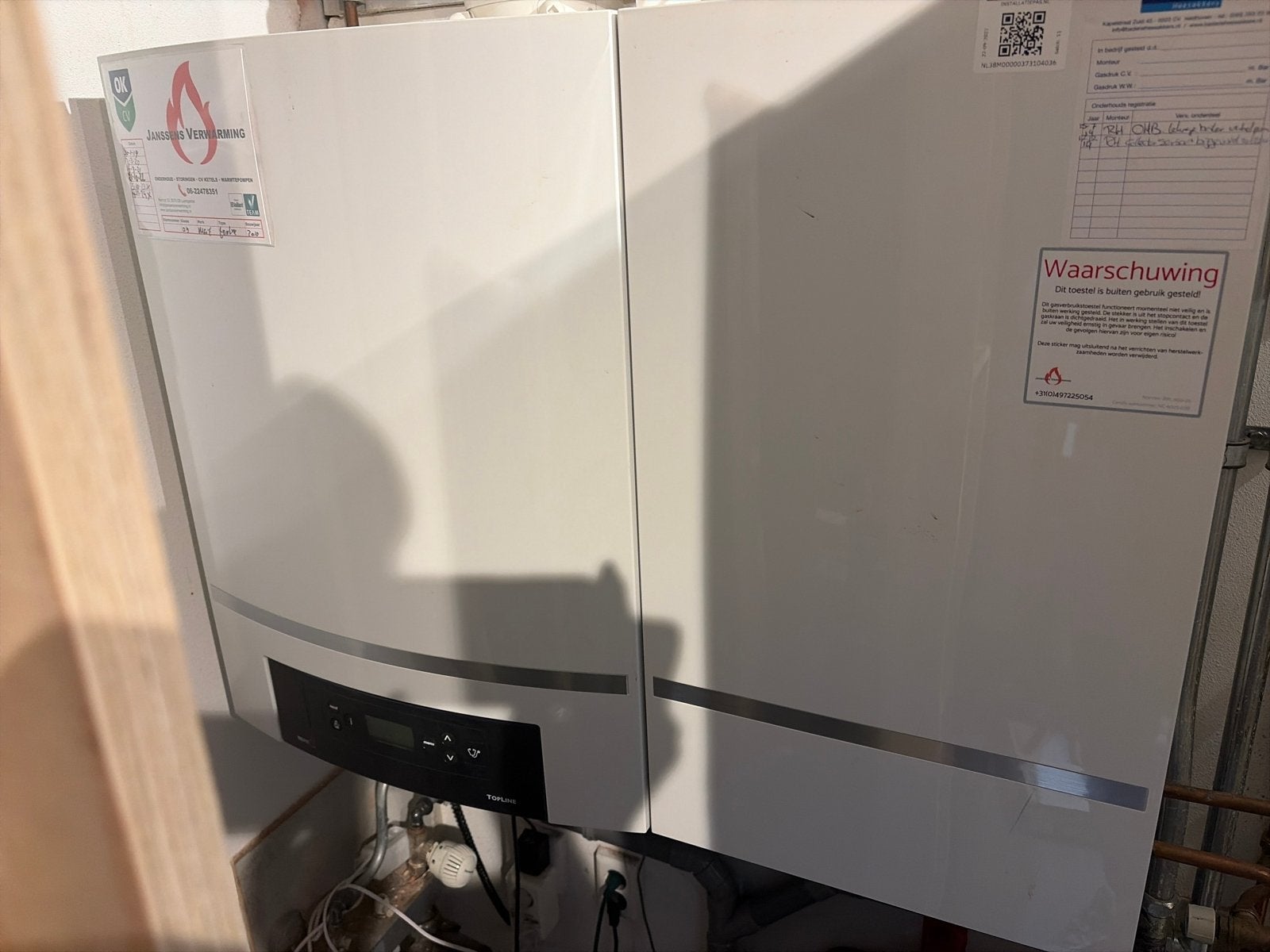 Nefit TopLine HR CV-ketel - Hoog Rendement, Doe-het-zelf en Verbouw, Verwarming en Radiatoren, Ophalen, Gebruikt, Hoog rendement (Hr)