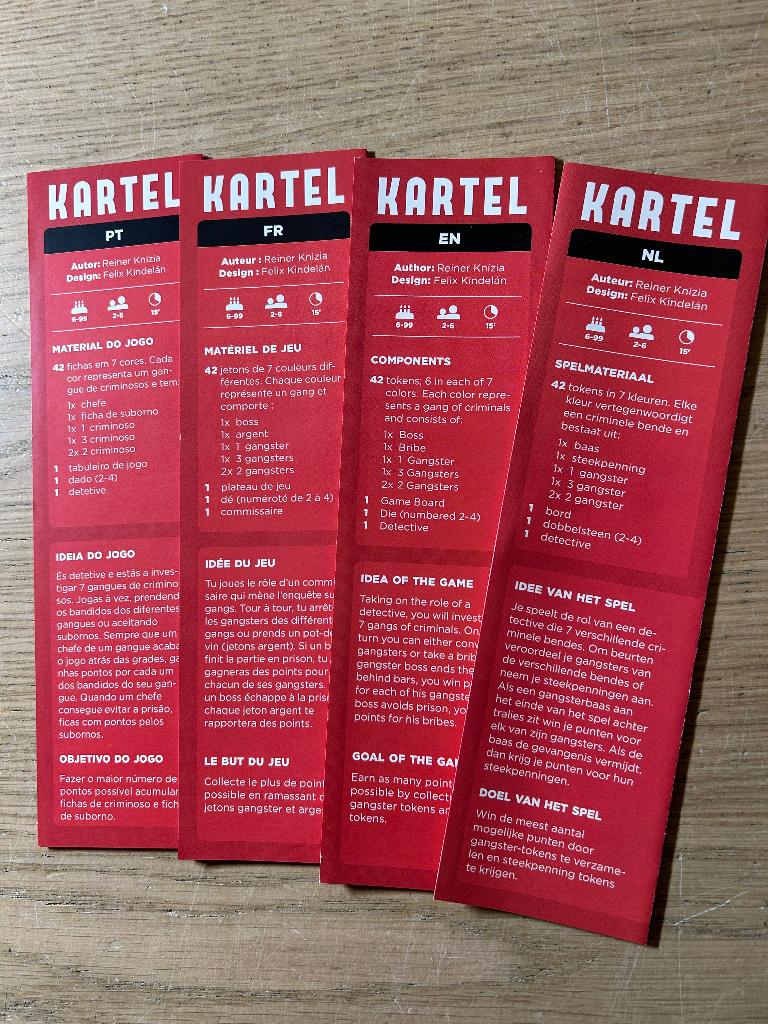 Kartel, Ophalen of Verzenden, Zo goed als nieuw