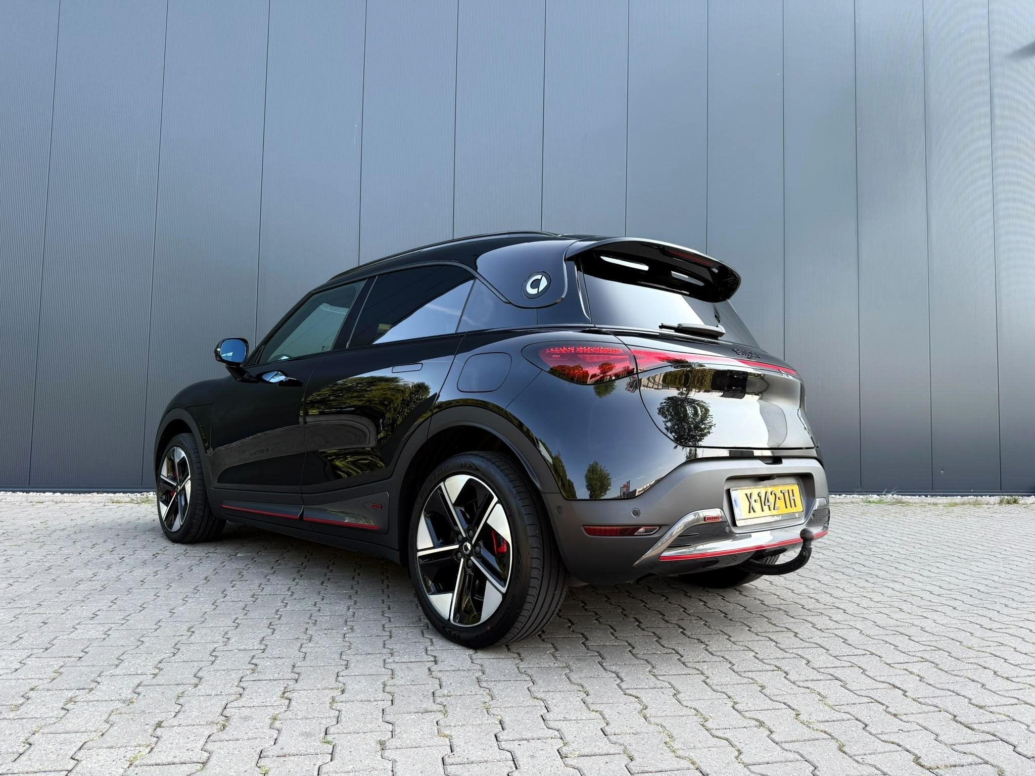 smart #1 BRABUS 66 kWh trekhaak / pano / leder, Auto's, Automaat, Gebruikt, Verwarmde buitenspiegels, 428 pk