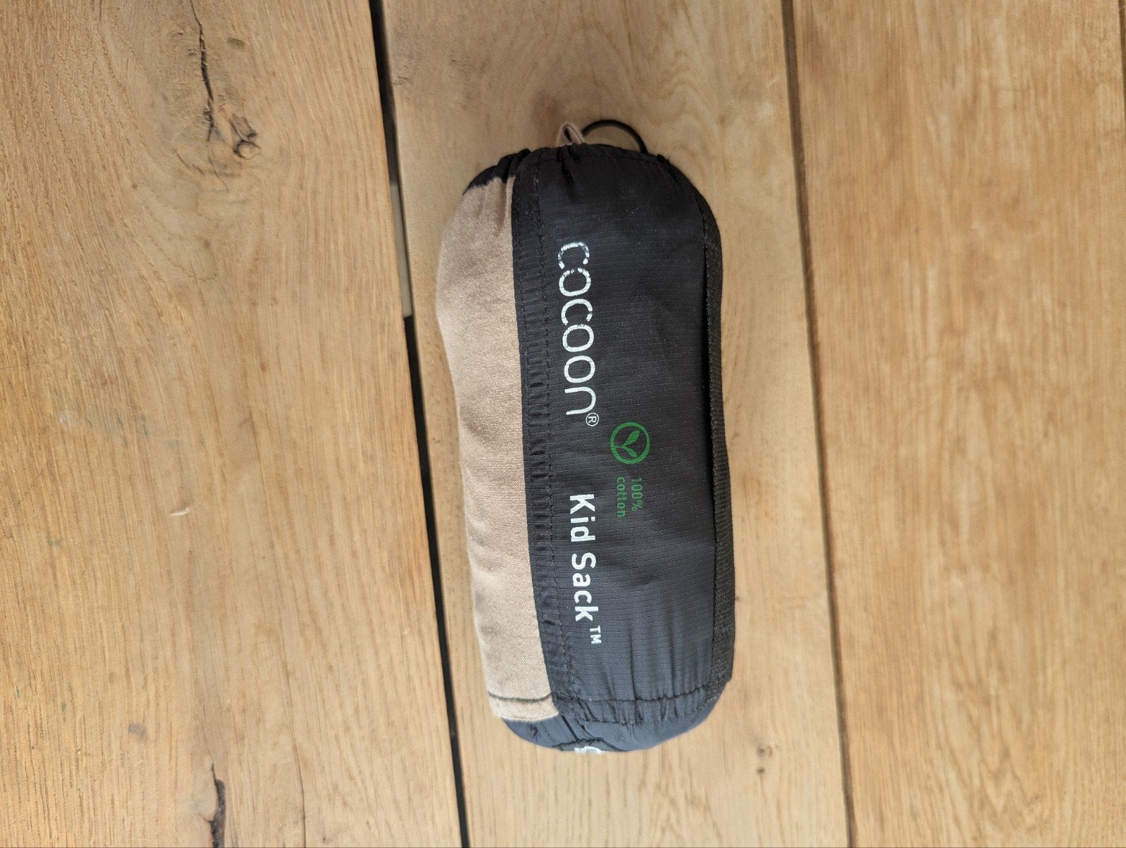 Cocoon Kid Sack lakenzak / slaapzakliner – Beige, Caravans en Kamperen, Slaapzakken, Ophalen, Zo goed als nieuw