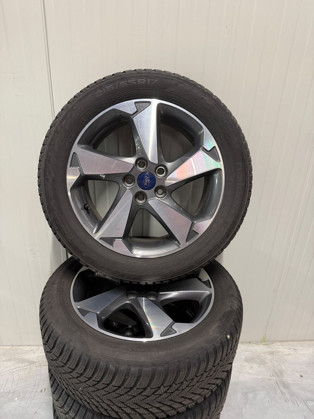 Originele 17 inch ford velgen 5x108 winter, Ophalen, 215 mm, Velg(en), Nieuw