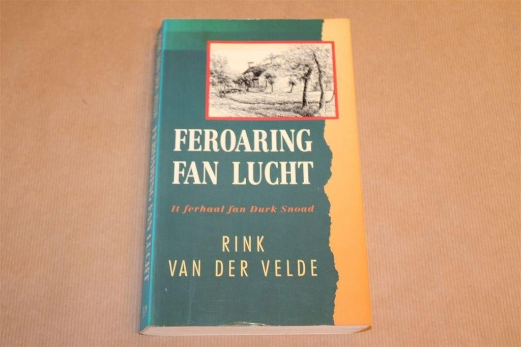 Feroaring fan Lucht — Rink van der Velde, Roman [Fries], Boeken, Geschiedenis | Stad en Regio, Gelezen, Ophalen of Verzenden