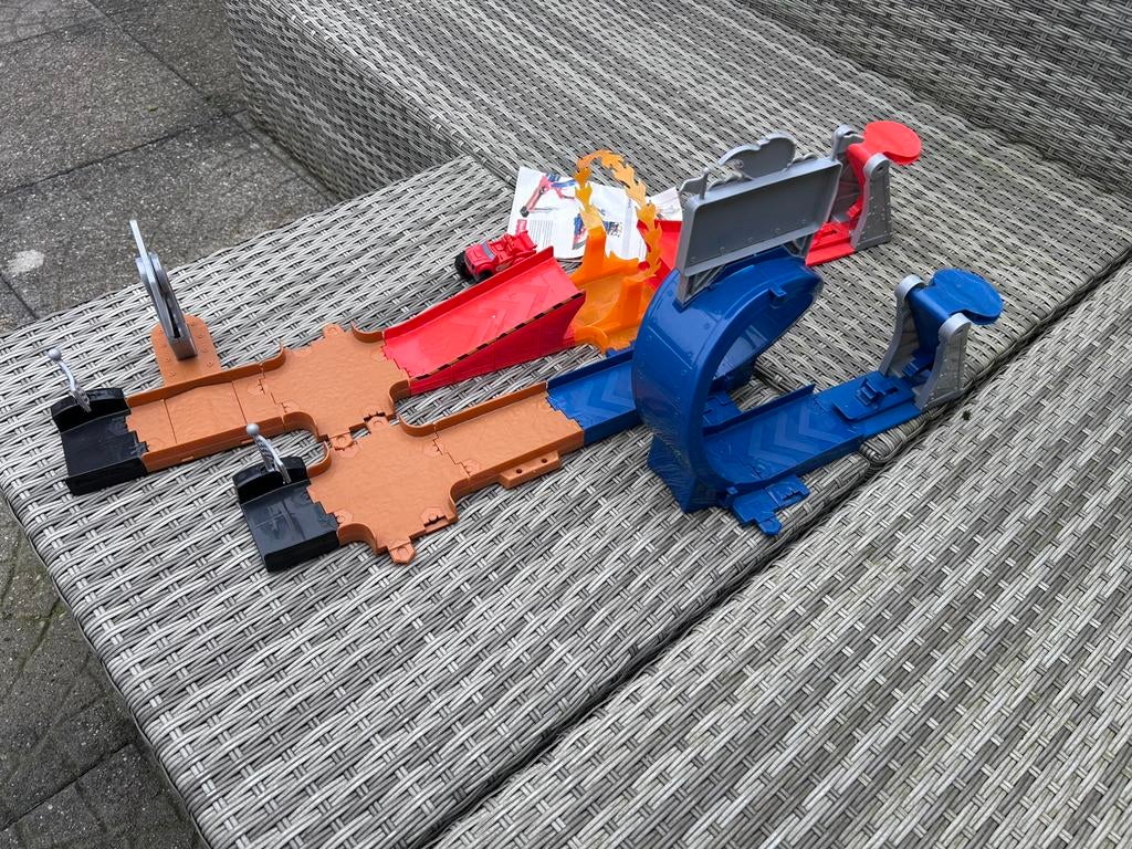 Fisher Price Nickelodeon Blaze stunt, Ophalen of Verzenden, Zo goed als nieuw