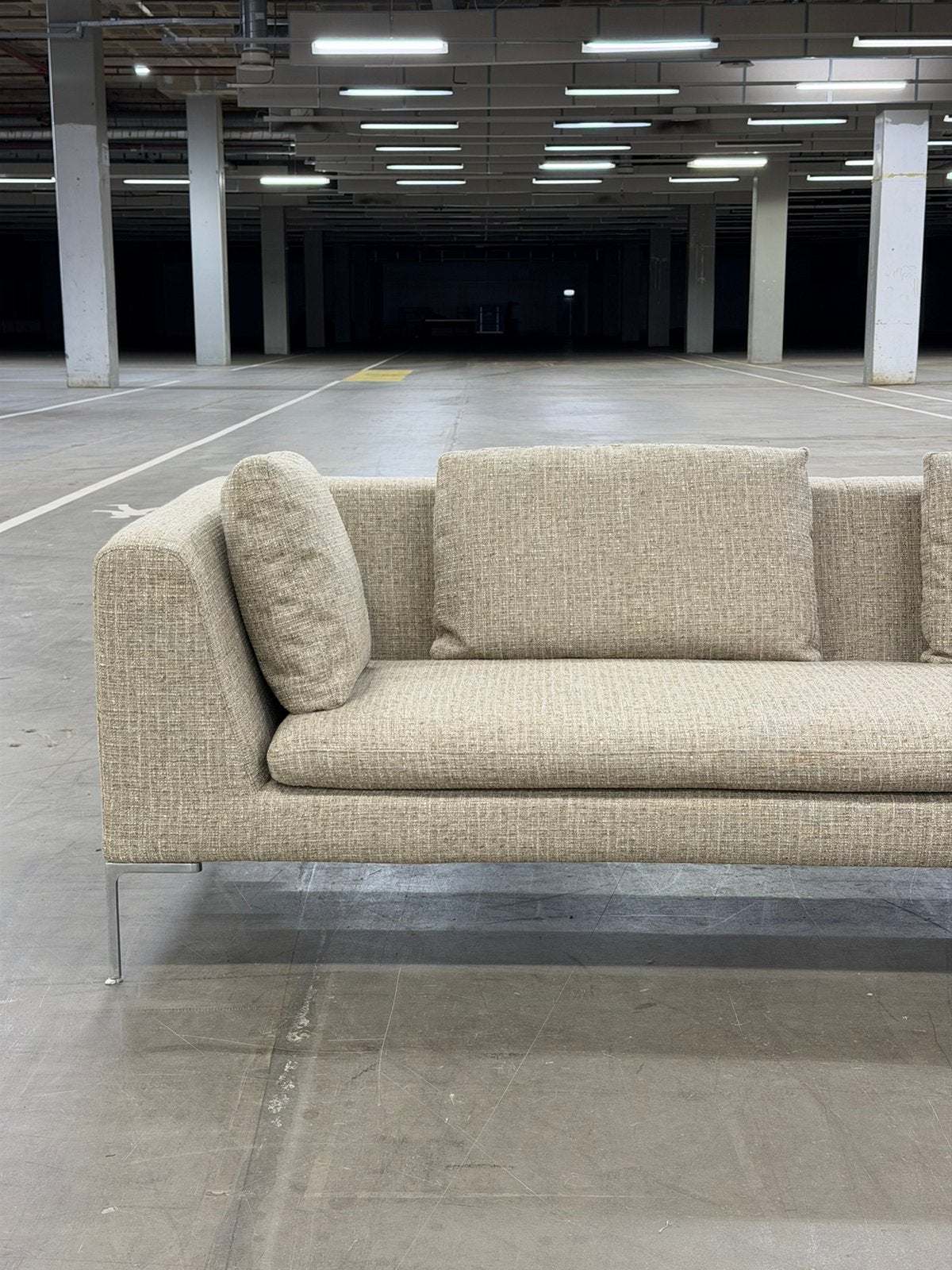 B&B Italia Charles Hoekbank | NIEUWSTAAT + Garantie, Overige materialen, Hoekbank, 300 cm of meer, Ophalen of Verzenden