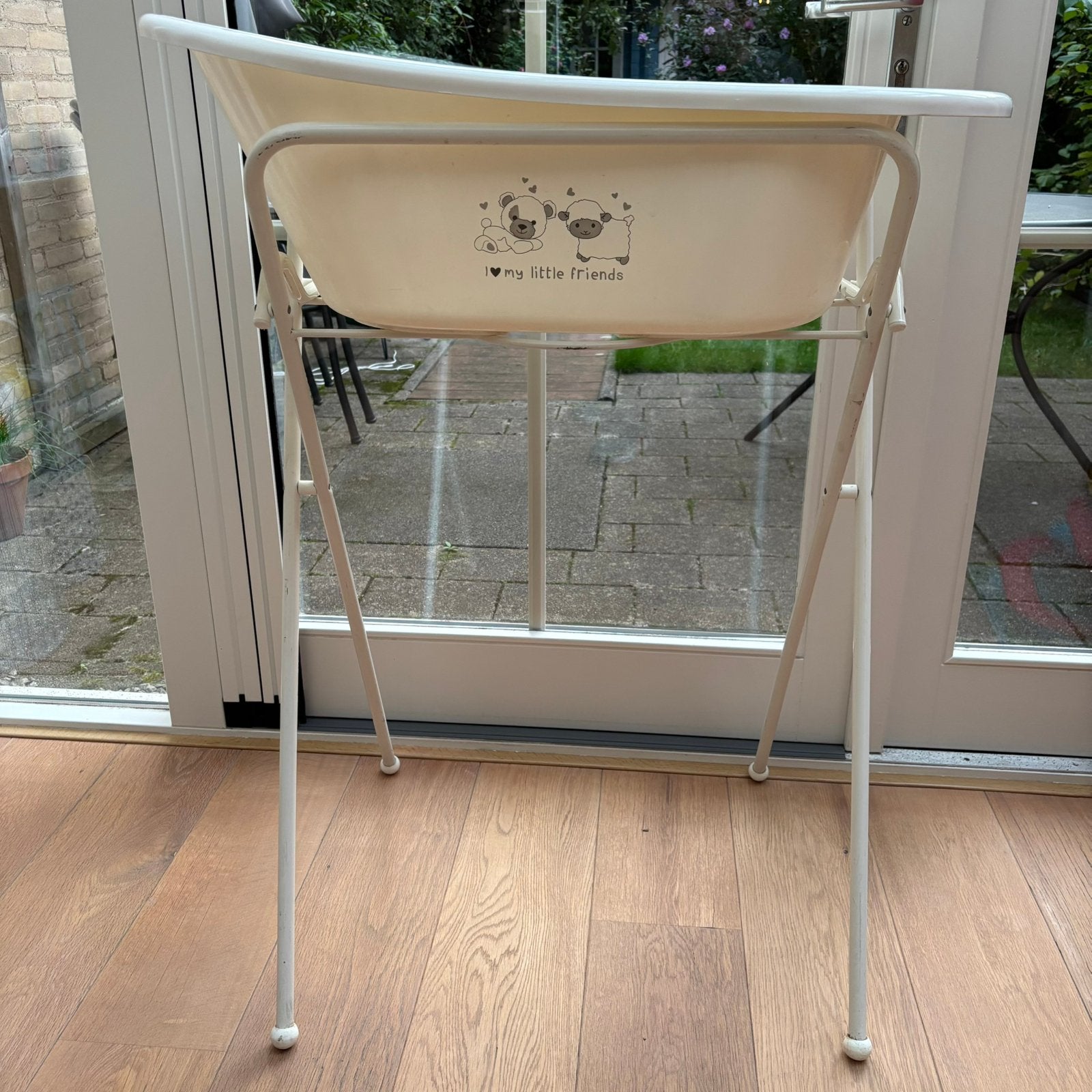 Babybadje met standaard zonder stop, Ophalen, Gebruikt, Badje, Standaard