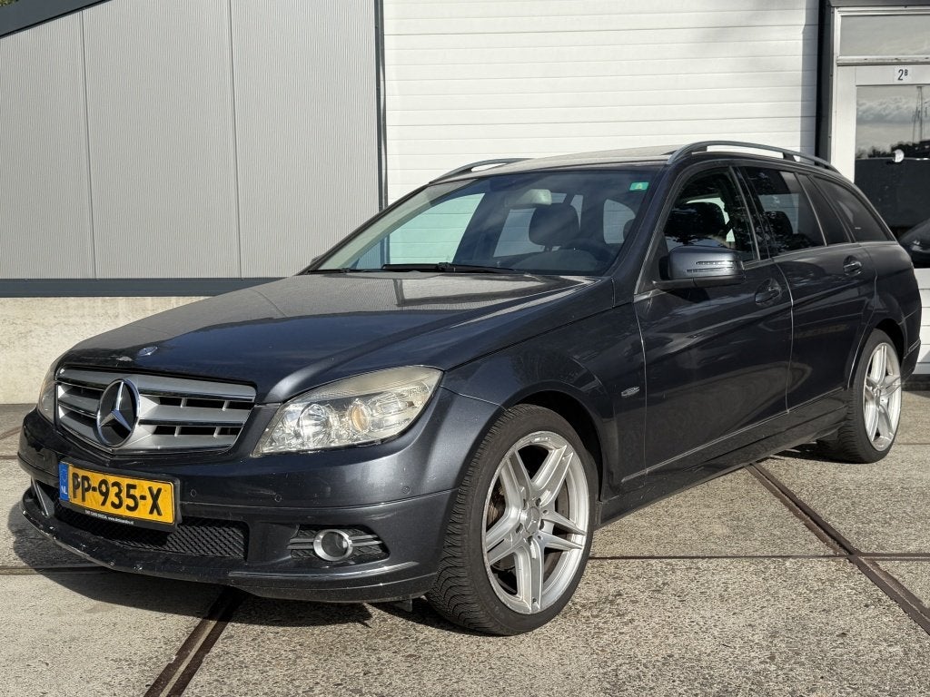 Mercedes-Benz C-Klasse 220 CDI Bns | Navi | Clima | Automaat, Auto's, Automaat, 15 km/l, Zwart, 4 cilinders