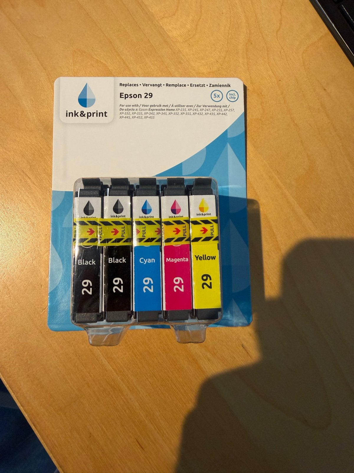 Inktpatronen Epson 29 (9 stuks) - Nieuw in verpakking, Ophalen of Verzenden, Nieuw, Cartridge