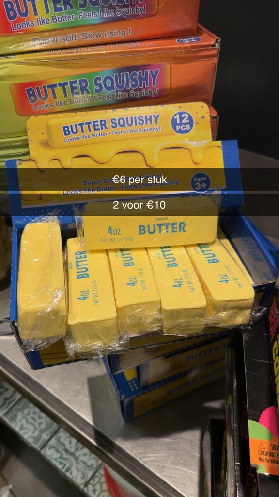 Butter Squishy (partij ook mogelijk), Diversen, Ophalen of Verzenden