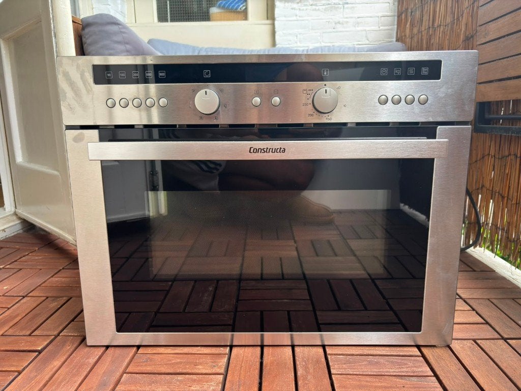 Constructra Built-in Compact Oven with Microwave Function, Witgoed en Apparatuur, Ovens, Gebruikt, Inbouw, Combi-oven, Overige merken