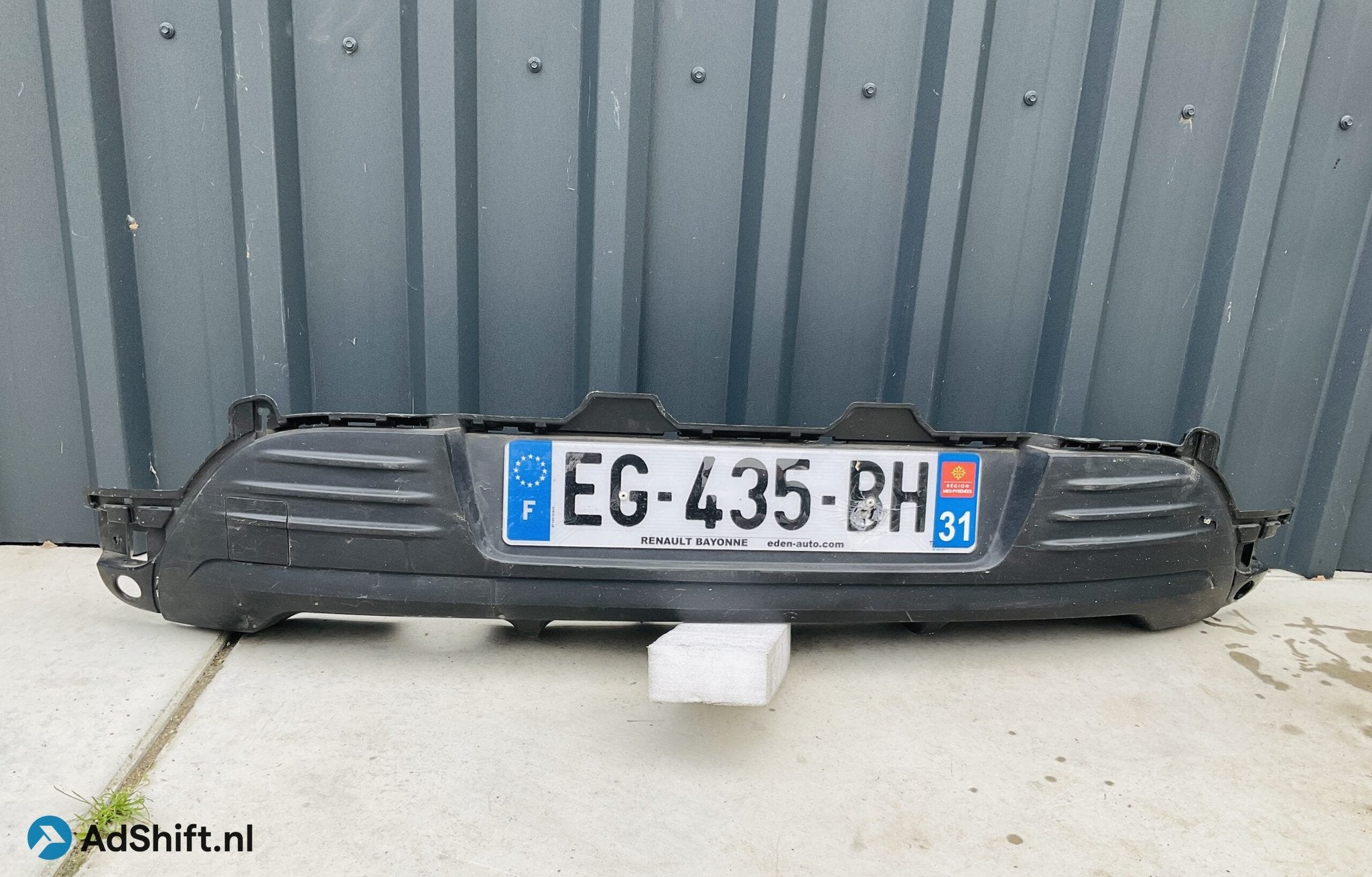Achterbumperlip Renault Clio 4 850B21905R Diffuser RE-1147