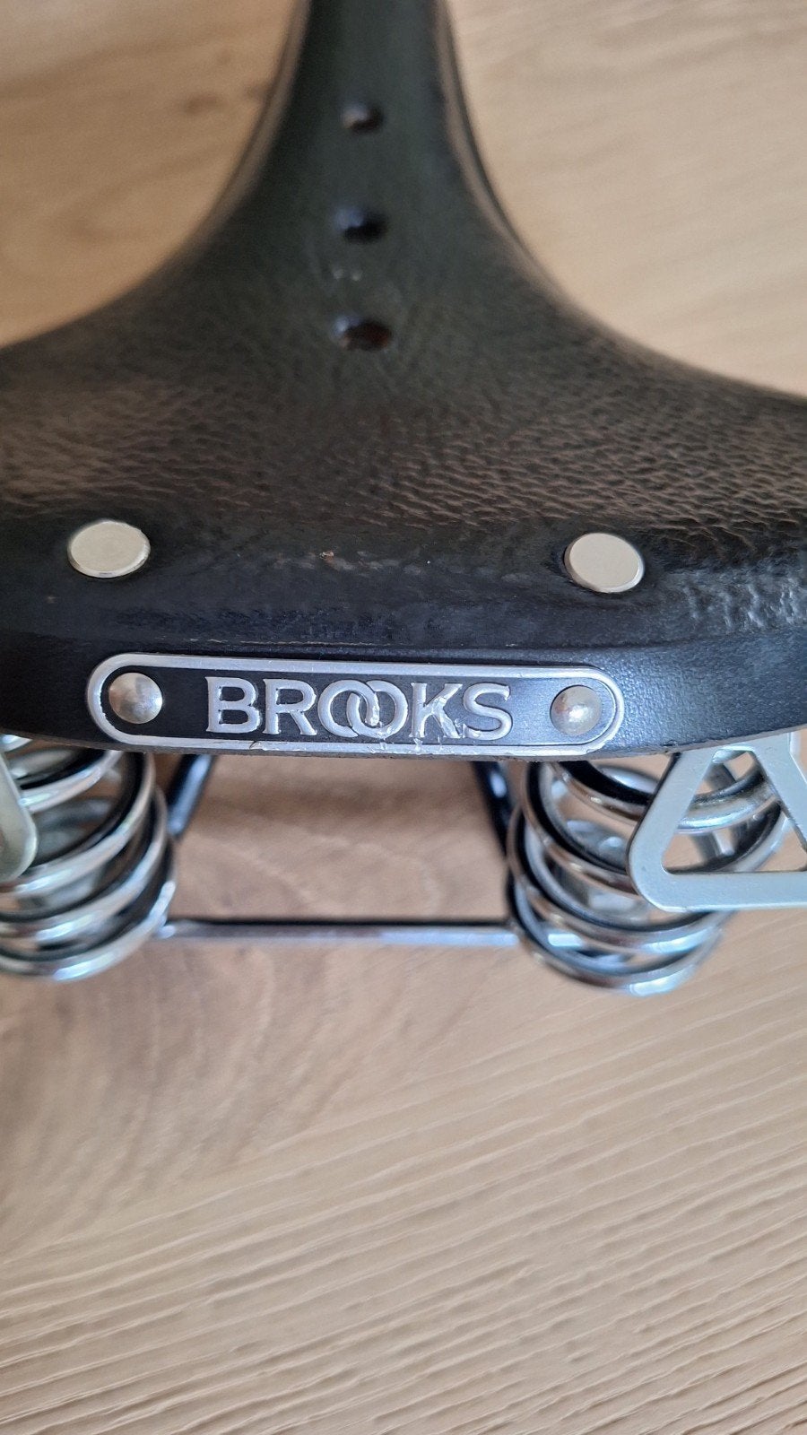 Brooks B67 Zadel - Zwart, Zo goed als nieuw, Elektrische fiets, Leer, Ophalen of Verzenden, Zo goed als nieuw
