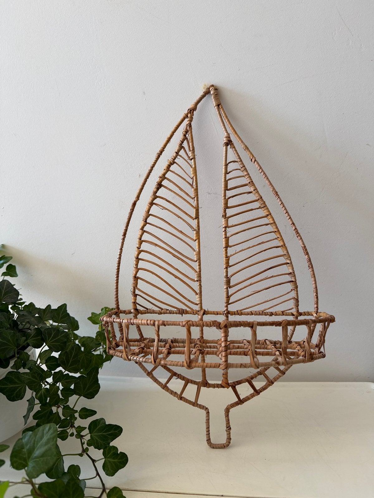 Rotan wandrekje bladvorm, Ophalen of Verzenden