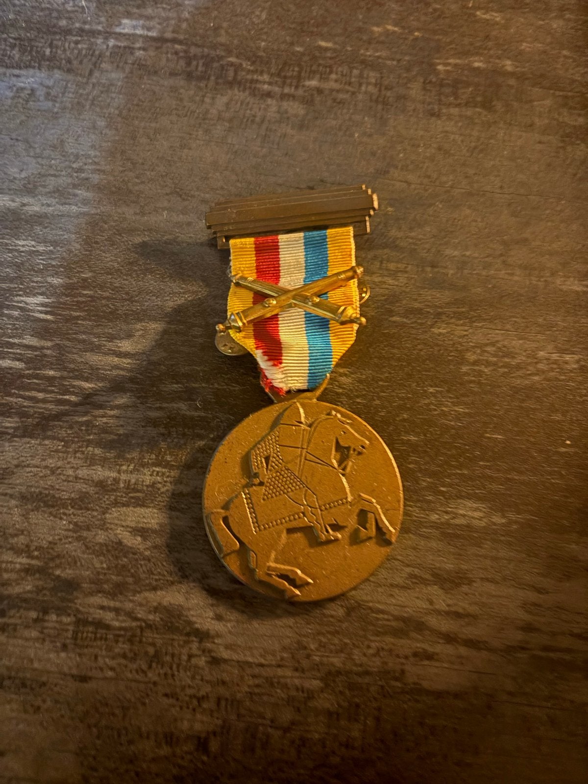 Militaire Medaille - Marche de l'Armee Luxembourg, Verzamelen, Ophalen of Verzenden, Overige soorten, Overige gebieden, Lintje, Medaille of Wings