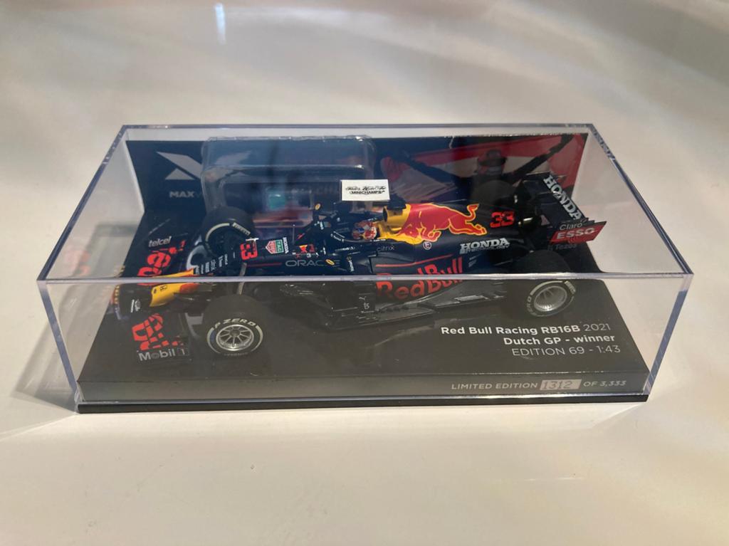Max Verstappen rb16b dutch gp winner 2021, Ophalen of Verzenden, Zo goed als nieuw, Formule 1