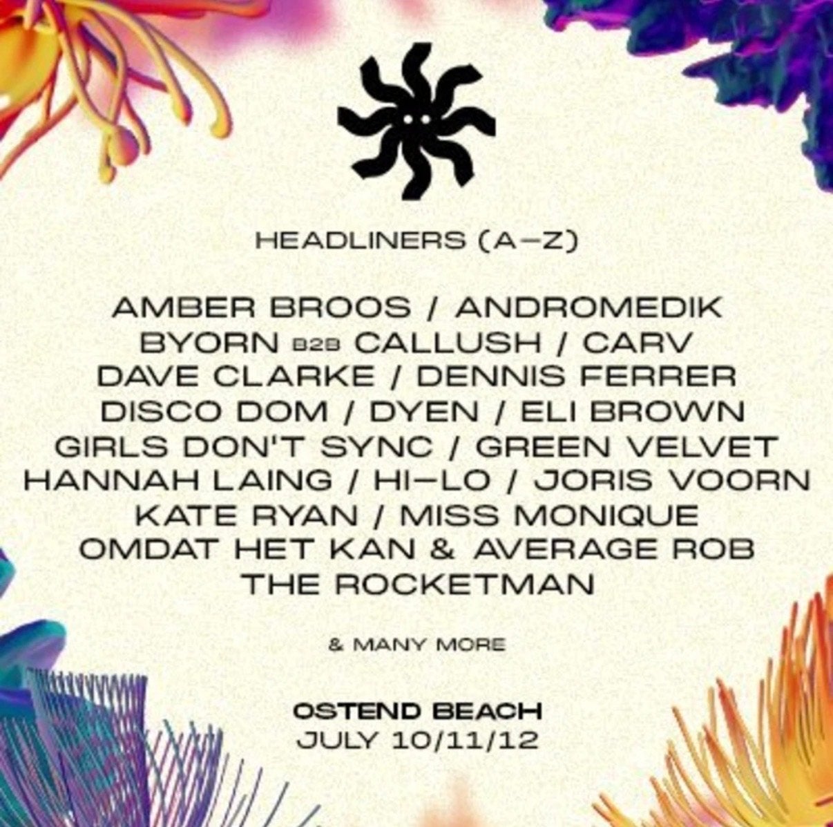 Ticket Ostend Beach Festival - Edge of Paradise 2026, Tickets en Kaartjes, Evenementen en Festivals, Eén persoon