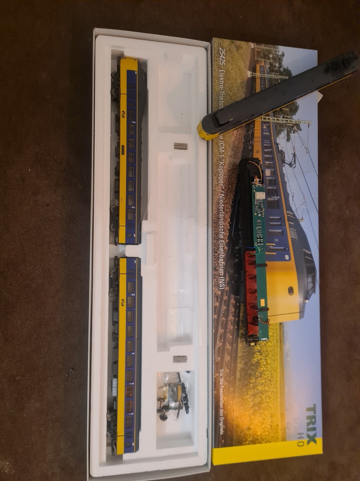 Trix H0 ICM-1 Koploper NS Treinstel Digitaal   m wagen sefec, Treinset, Gelijkstroom, Trix, Analoog