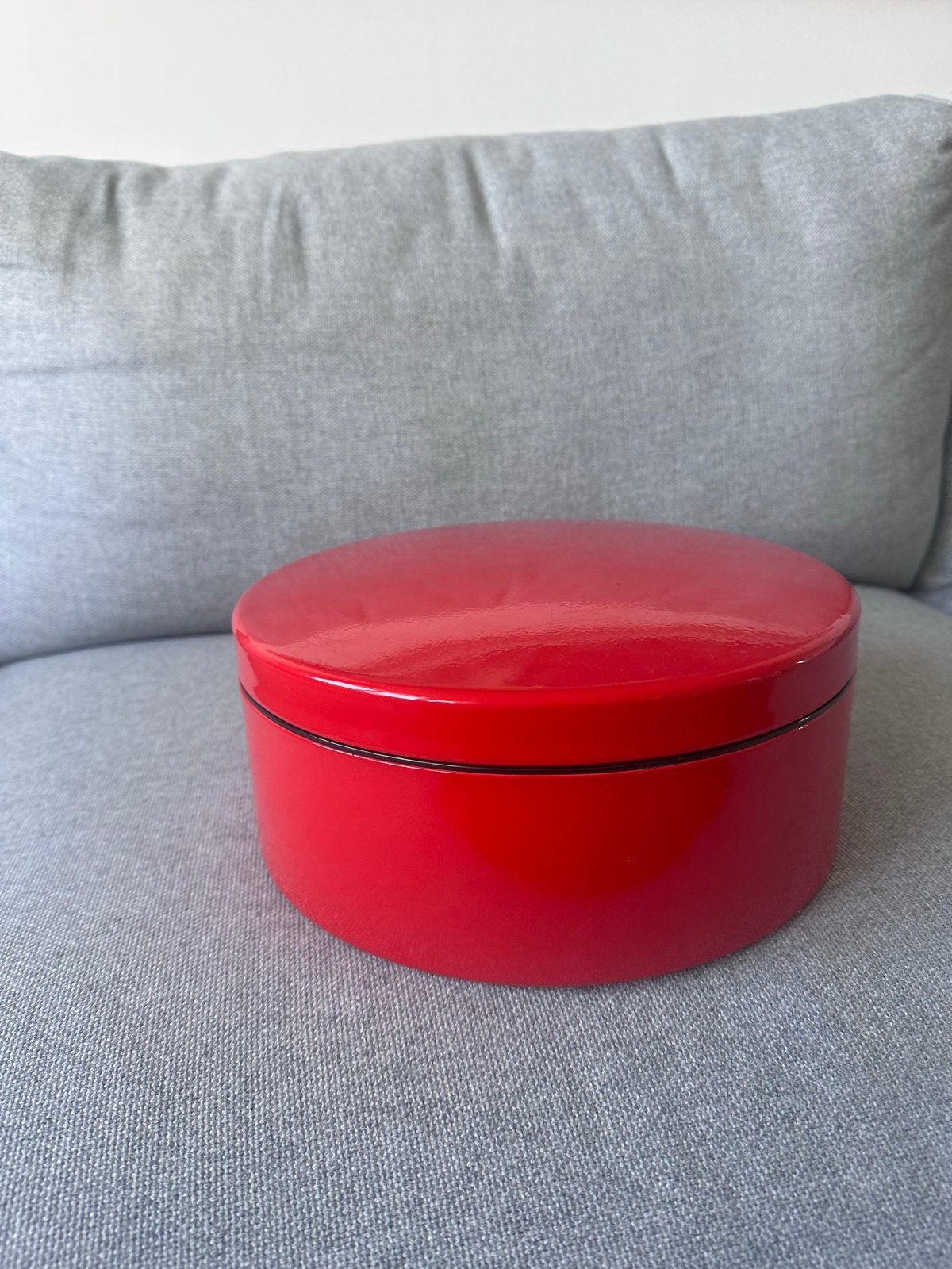 Rode Wesco Gebakdoos - Zo goed als nieuw, Ophalen of Verzenden, Zo goed als nieuw, Metaal, Minder dan 50 cm