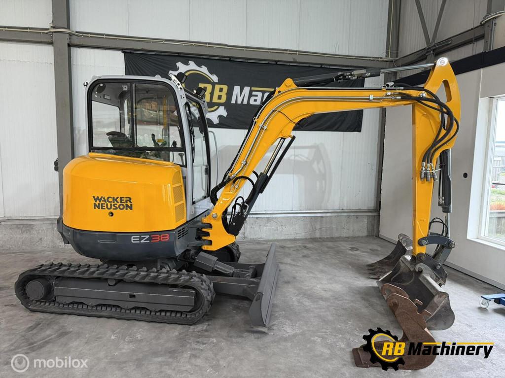 Wackerneuson EZ38, Zakelijke goederen, Machines en Bouw | Kranen en Graafmachines, Graafmachine