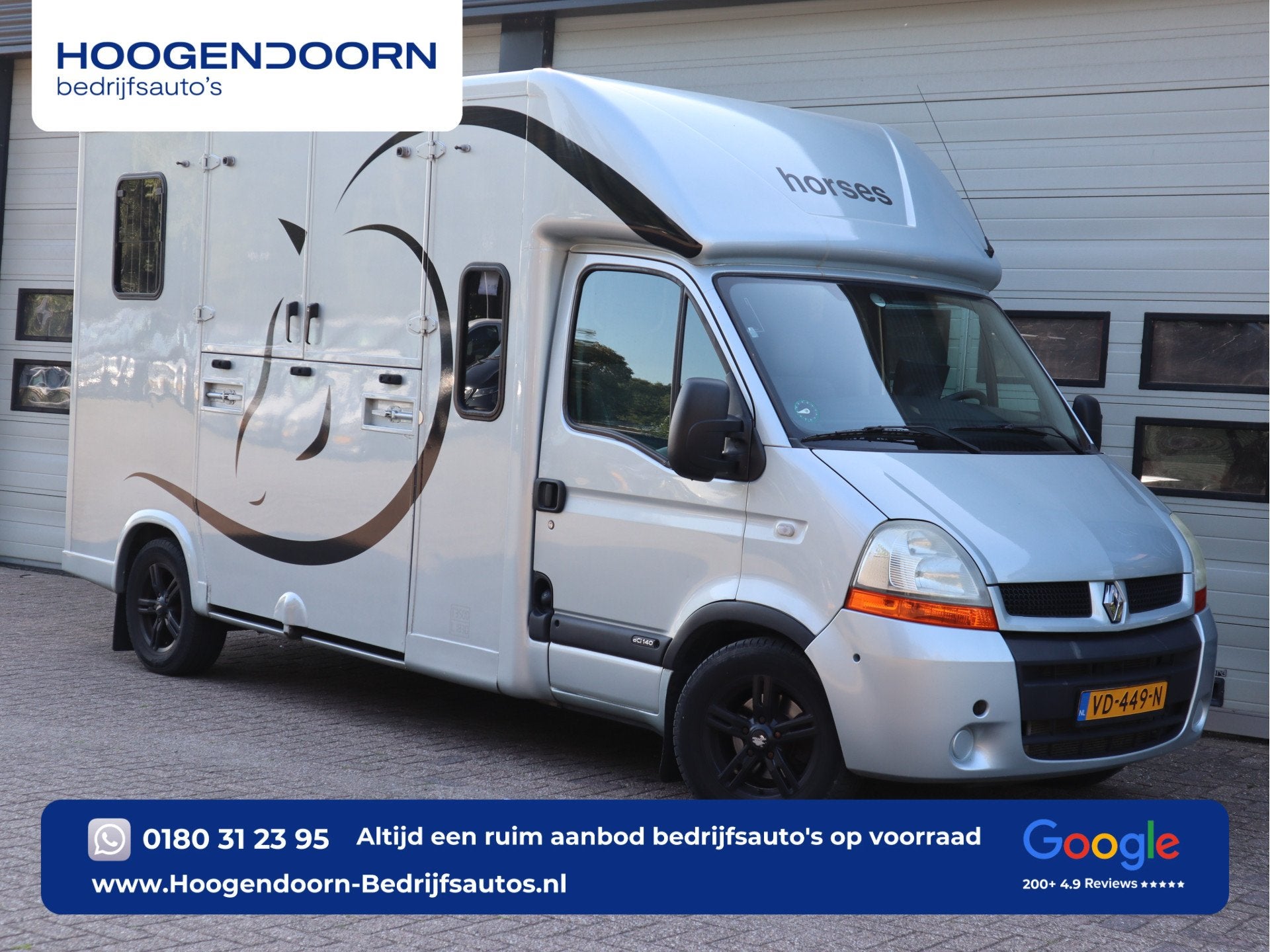 Renault Master 3.0dCi 136pk Paardenwagen Horsetruck Dubbel C, Info@hoogendoorn-bedrijfsautos.nl, Overige typen, 2e Tochtweg 49
2914LM  NIEUWERKERK AD IJSSEL, NL