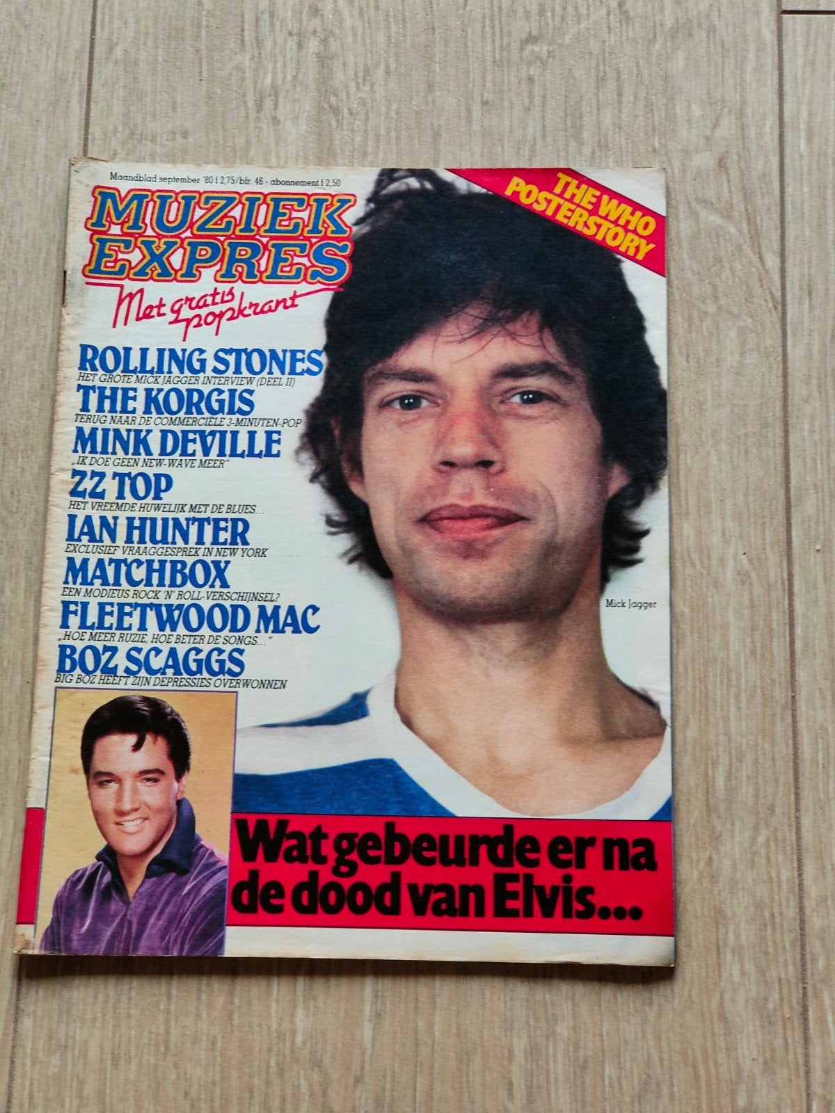 Muziek Expres september 1980, Ophalen of Verzenden, 1960 tot 1980, Nederland, Tijdschrift