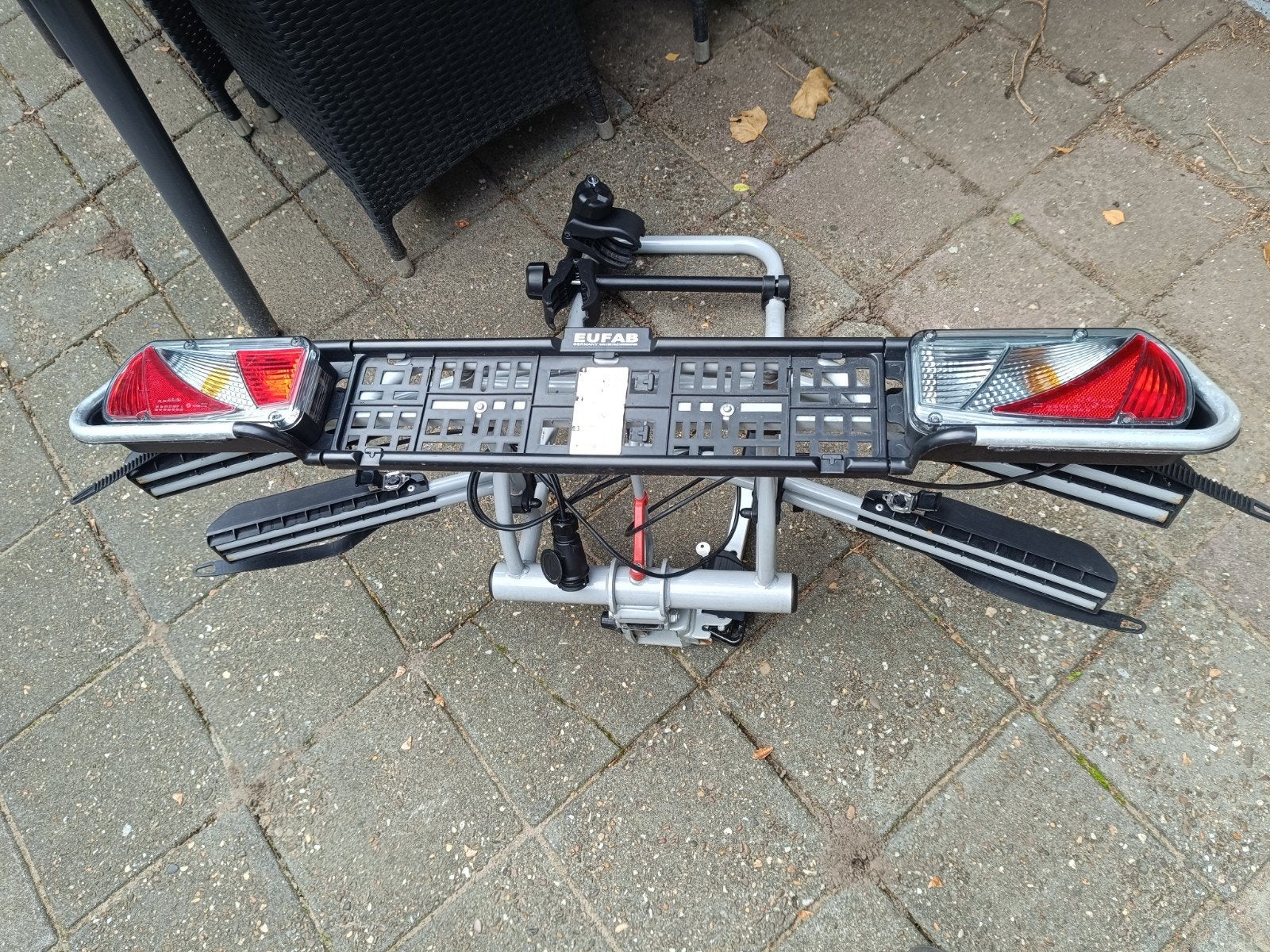Eufab fietsendrager voor 2 fietsen - Trekhaakmontage, Ophalen, 2 fietsen, Gebruikt, Trekhaakdrager