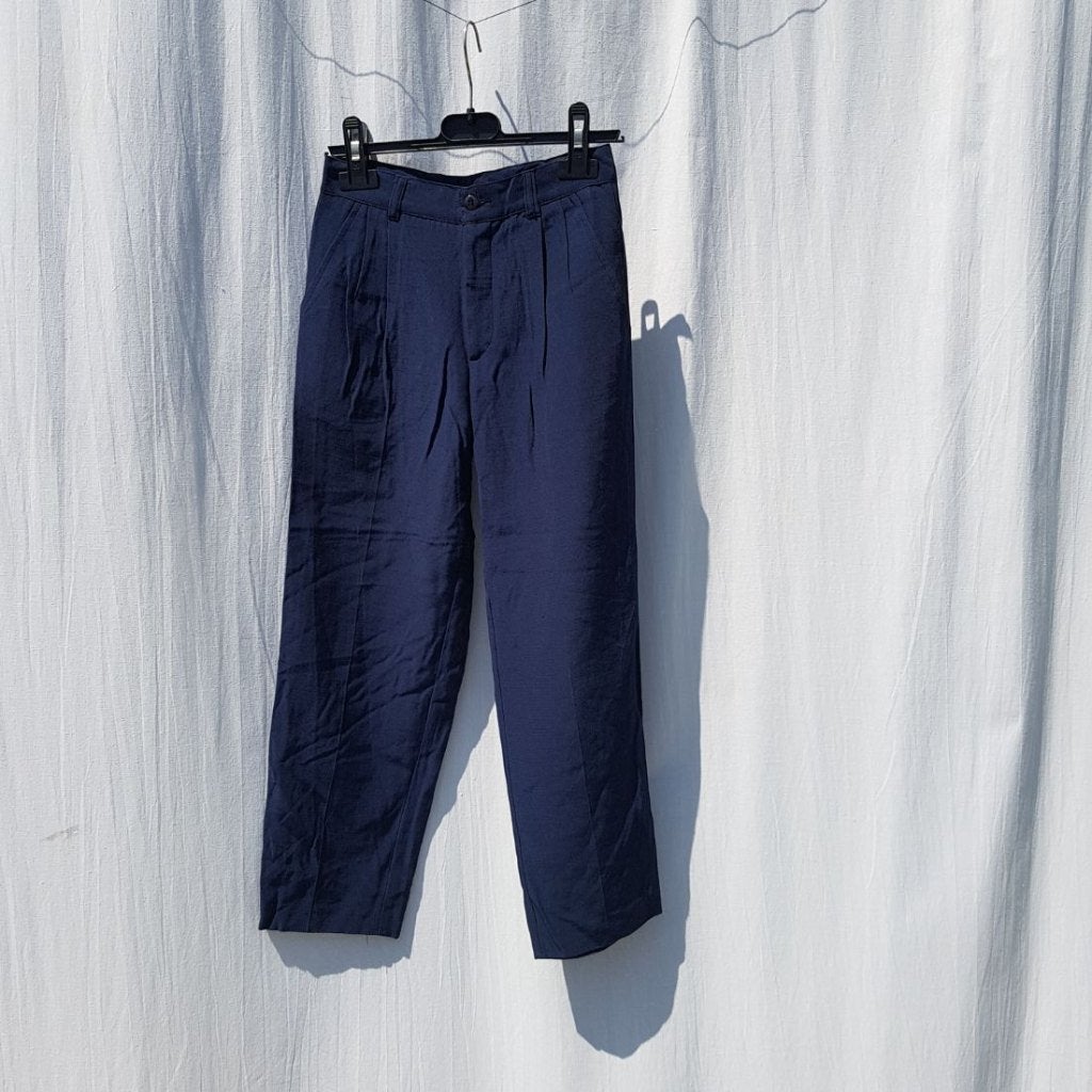 Nette blauwe broek / pantalon. Mt 122. Merk Carlo Pignatelli, Broek, Meisje, ., Ophalen of Verzenden