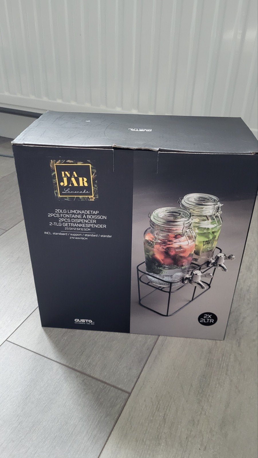 Limonade/waterkannen, Huis en Inrichting, Ophalen, Kan, Nieuw, Glas