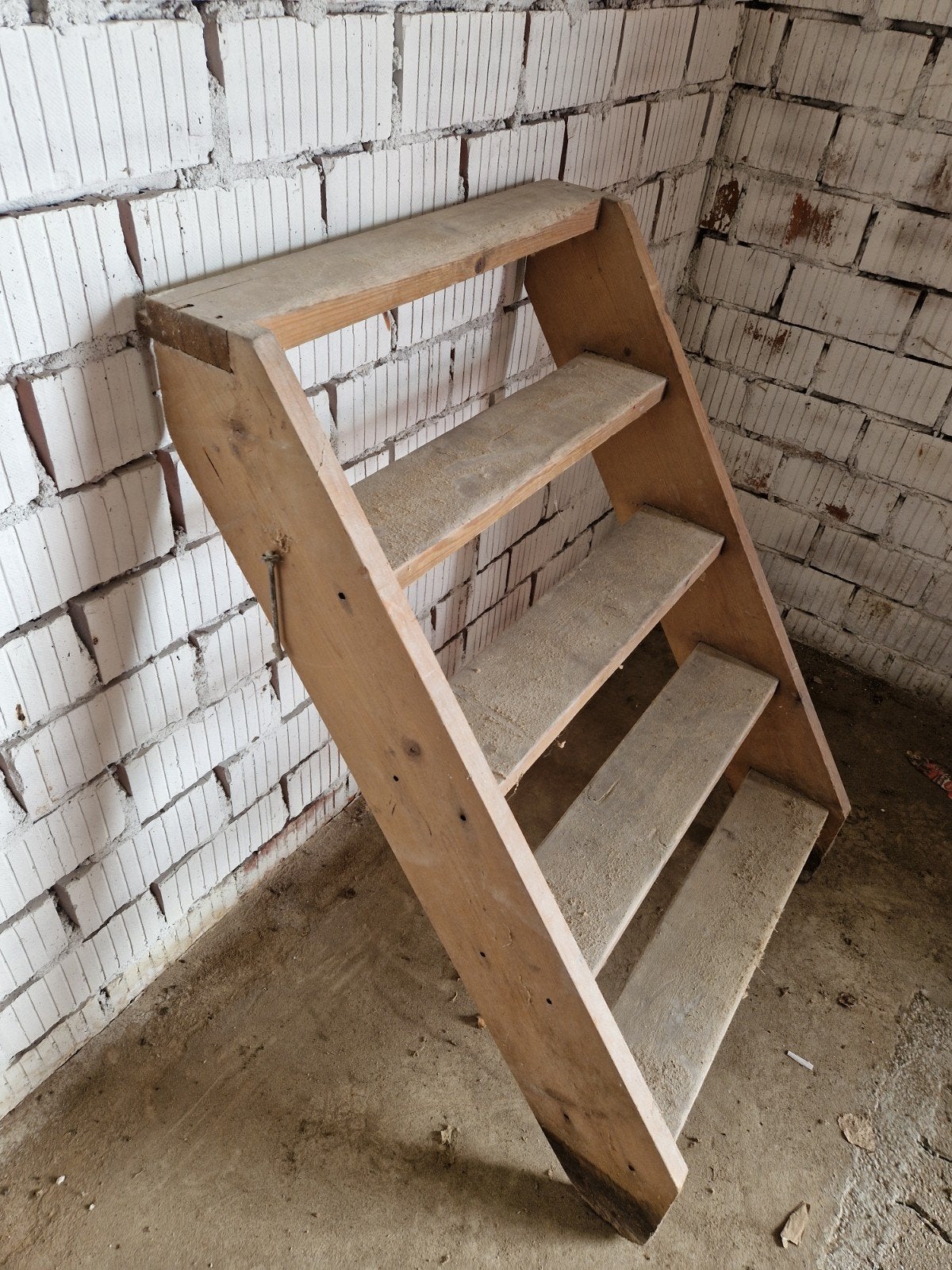 Houten trap 1 meter hoog, 69 cm breed, Doe-het-zelf en Verbouw, Ophalen