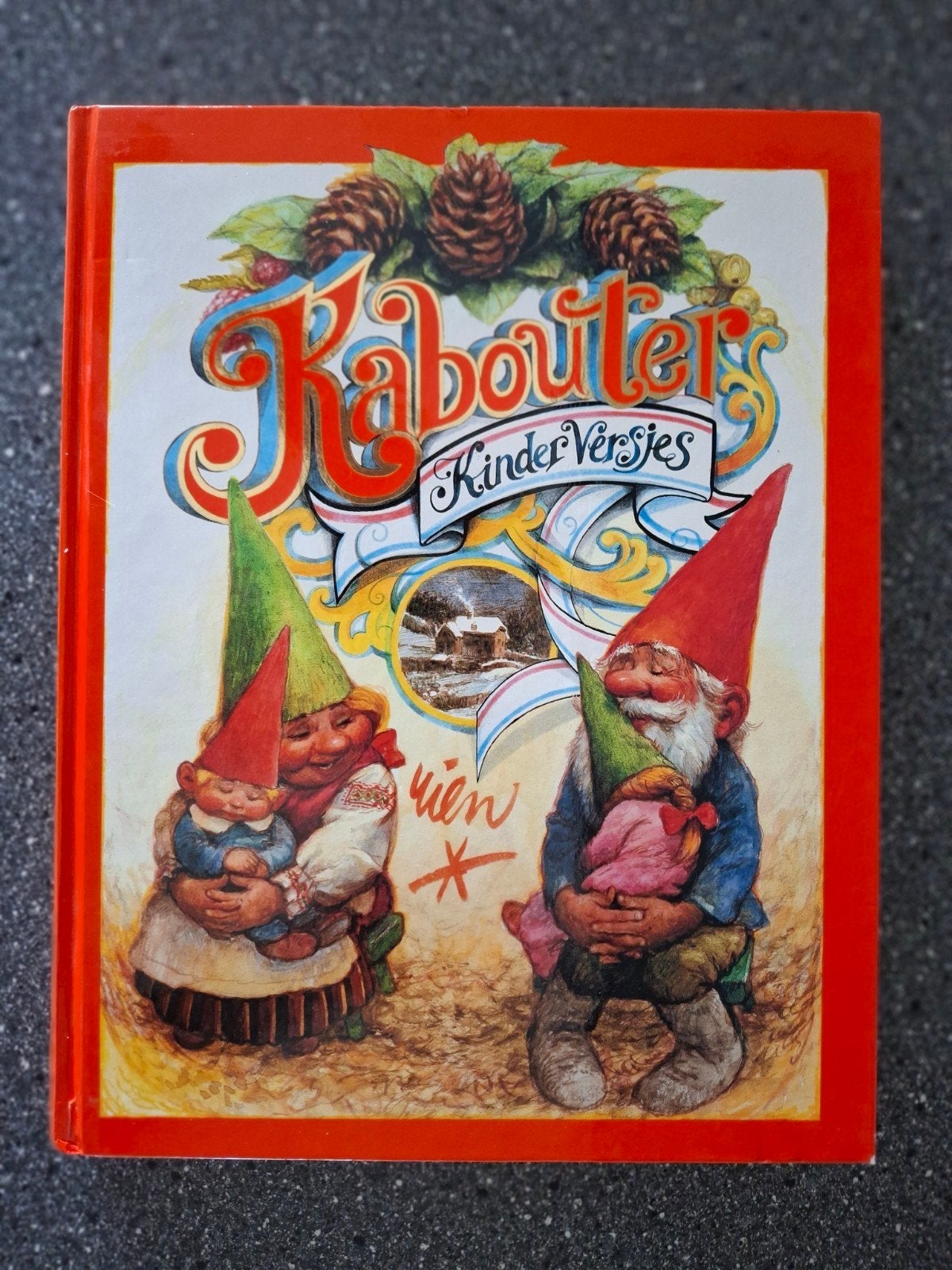 Kabouters Kinderversjes - Vintage Kinderboek, Ophalen of Verzenden, Gelezen, Onbekend, 2 tot 3 jaar