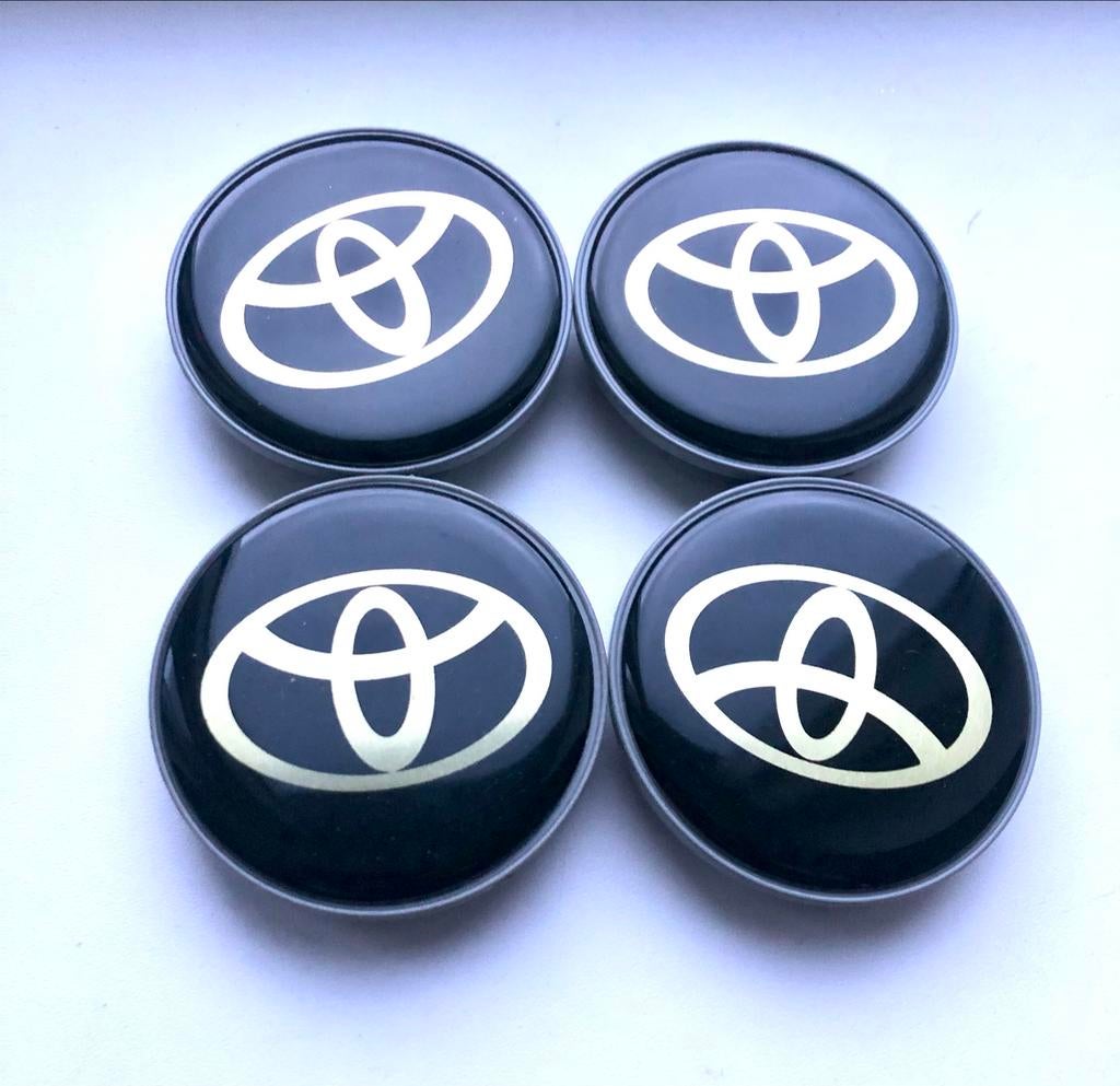 Set van 4 Toyota naafdoppen - 65 mm, Ophalen of Verzenden, Nieuw