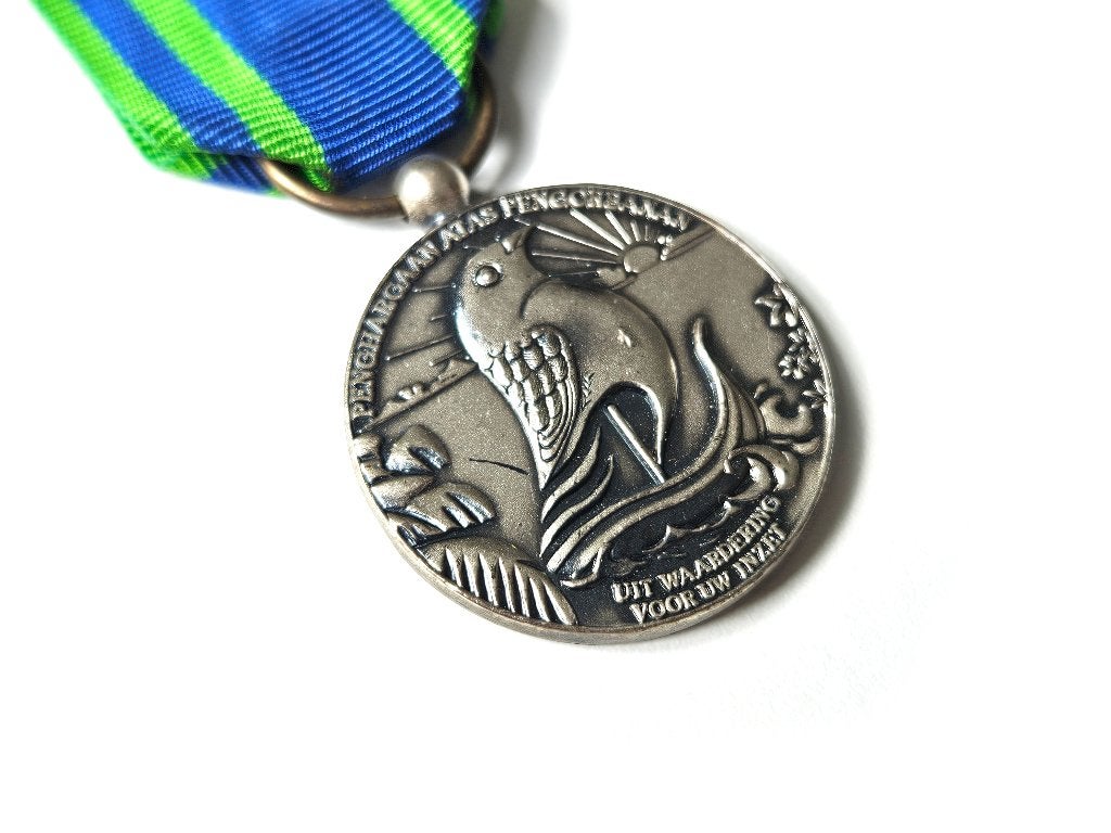 medaille rietkerkpenning onderscheiding zie INFO, Ophalen of Verzenden, Landmacht, Nederland, Lintje, Medaille of Wings