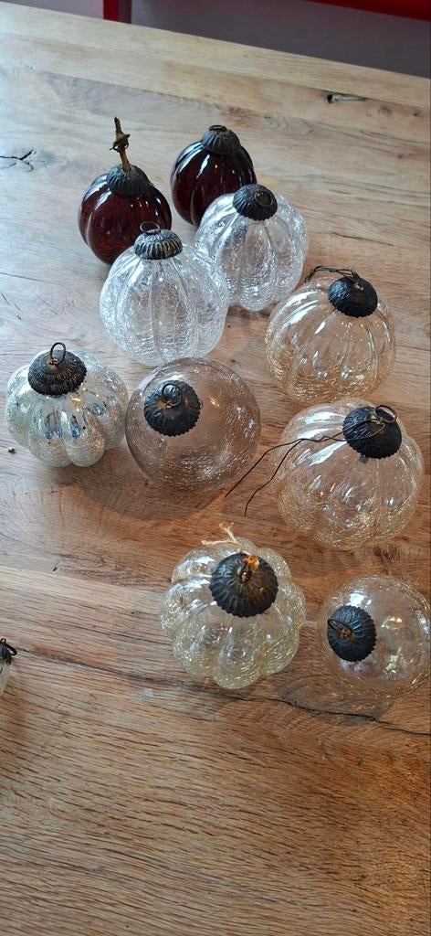 Glazen kerstballen, Ophalen of Verzenden