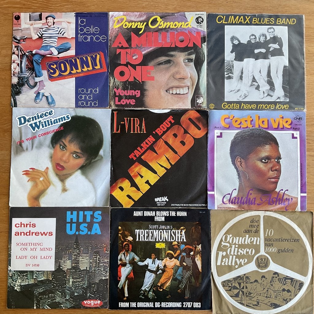 126 Vinyl  7" Singles, Ophalen, Gebruikt, 7 inch, Pop
