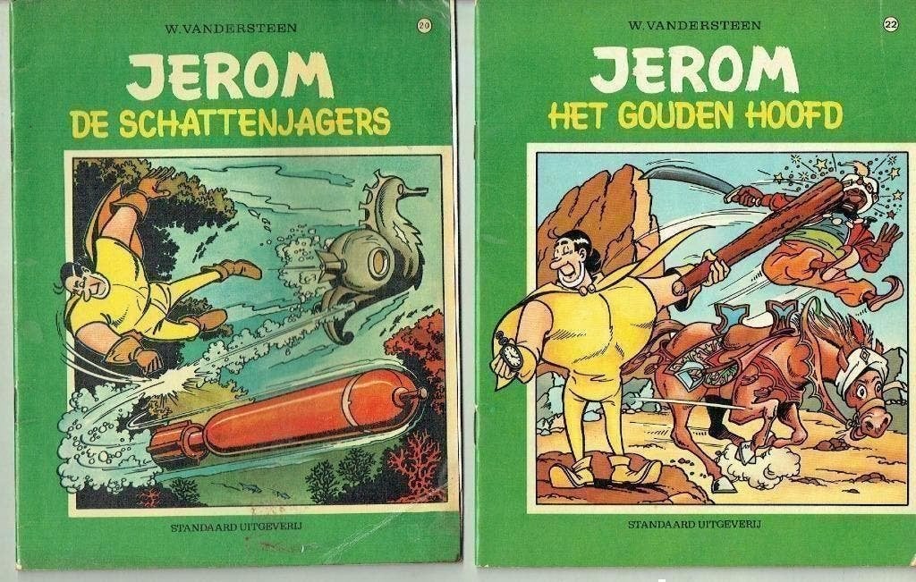 5 Strips JEROM, Eén stripboek, Verzenden, Gelezen