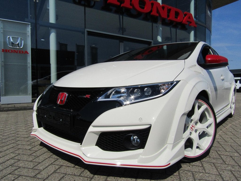 Honda Civic 2.0 i-VTEC 310pk Type R GT. UNIEKE AUTO 6483 KM, Auto's, Gebruikt, Zwart, 4 cilinders, 4 stoelen