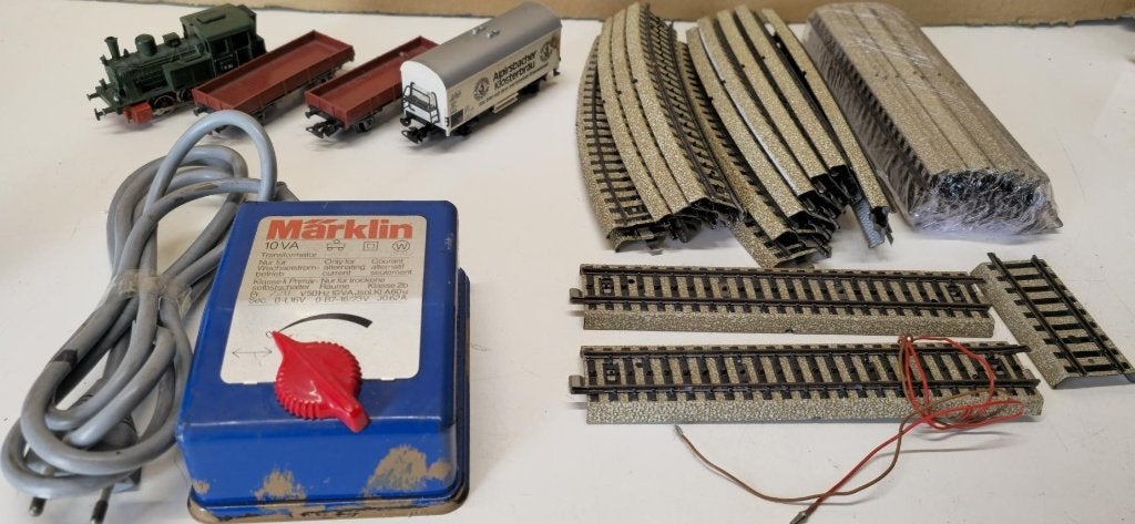 Märklin H0 Treinset met Locomotief, Wagon enz.. niet werkend, Ophalen, Gebruikt, Trein, Schaalmodel