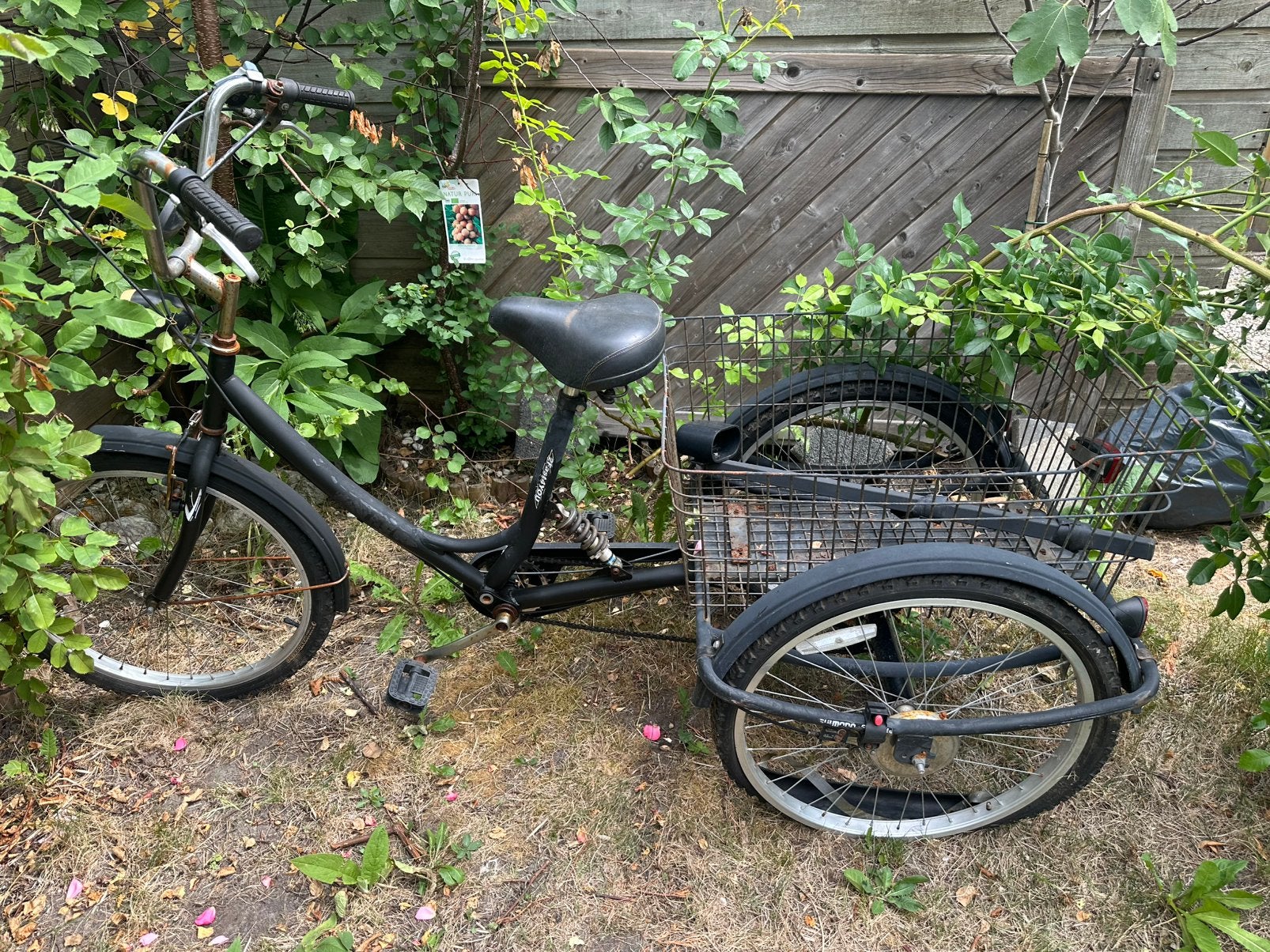 Driewielfietsen, Ophalen, Gebruikt