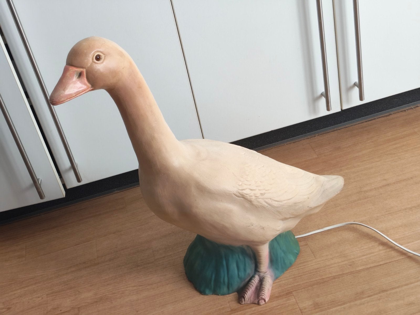 Heico Gans Lamp, Overige merken, Gebruikt, Kunststof, Beige