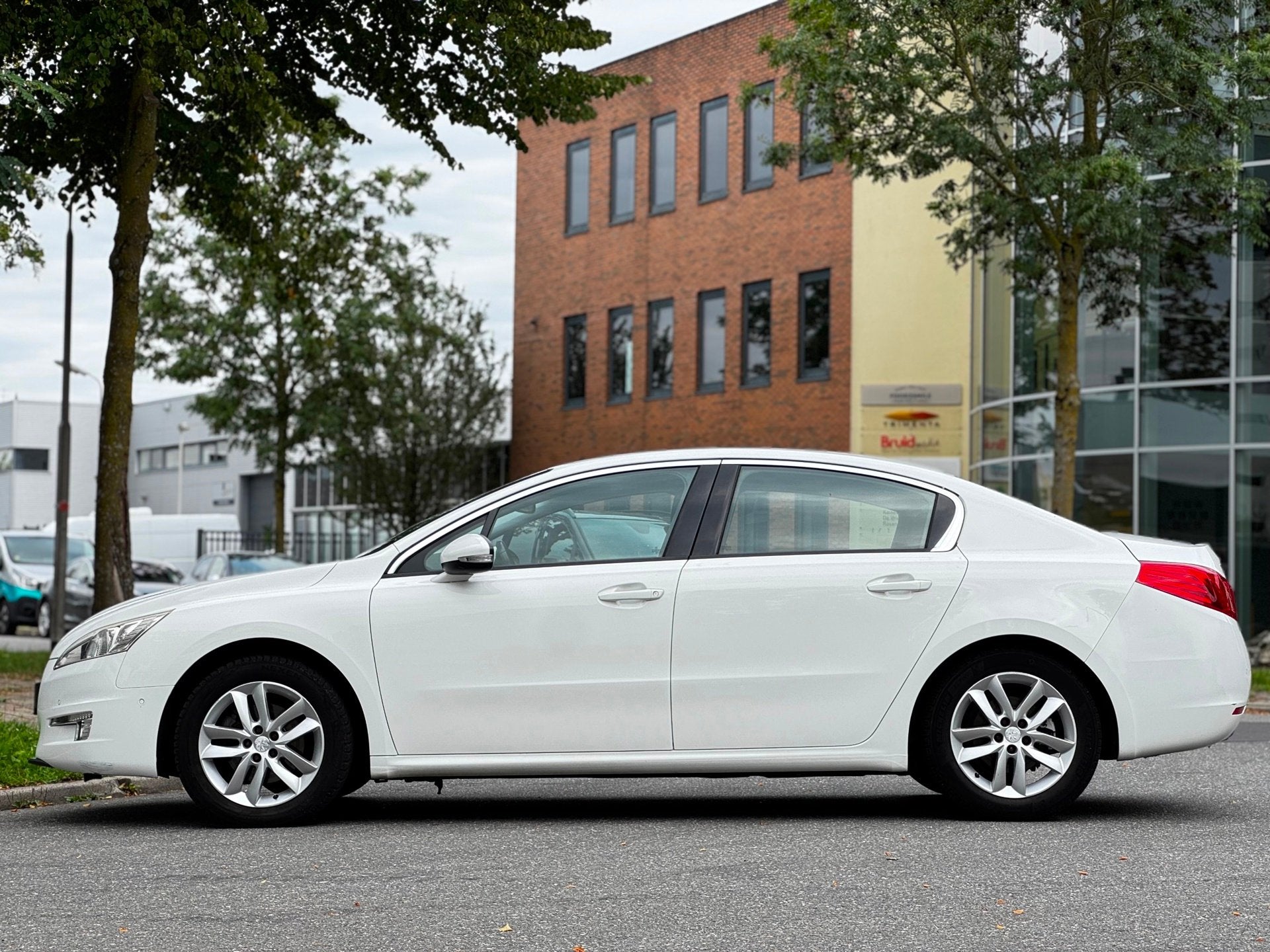 Peugeot 508 1.6 THP Active|NAVI|PDC|CRUISE|AIRCO|ELEKRAMEN|B, Auto's, Voorwielaandrijving, Gebruikt, Wit, Origineel Nederlands