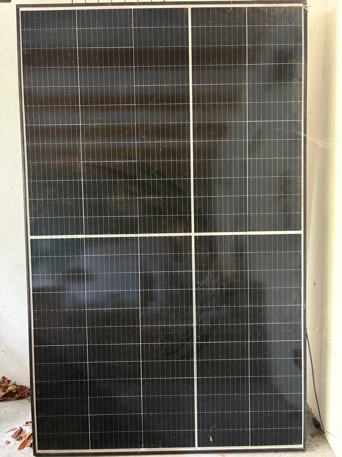 Complete set: 4 panelen met omvormer en onderconstructie, Ophalen, Gebruikt