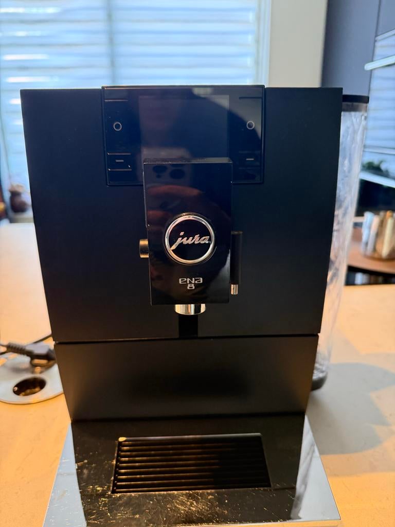 Jura ENA 8 volautomaat koffiemachine – topstaat, weinig gebr, Ophalen of Verzenden, Zo goed als nieuw, Koffiemachine, Koffiebonen