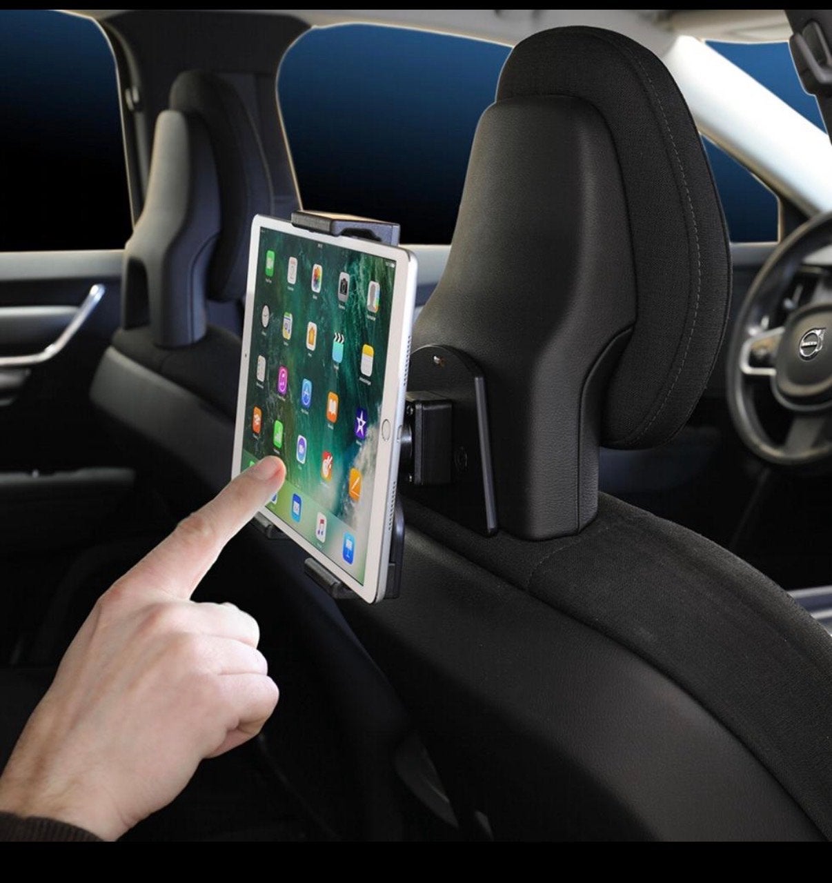 Brodit Uni Tablet Houder voor Hoofdsteun Volvo XC60(2 stuks), Ophalen of Verzenden, Zo goed als nieuw
