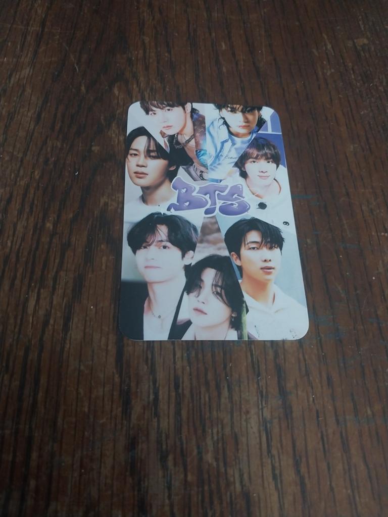 BTS Fotokaart - K-Pop Collectible, Ophalen of Verzenden, Zo goed als nieuw