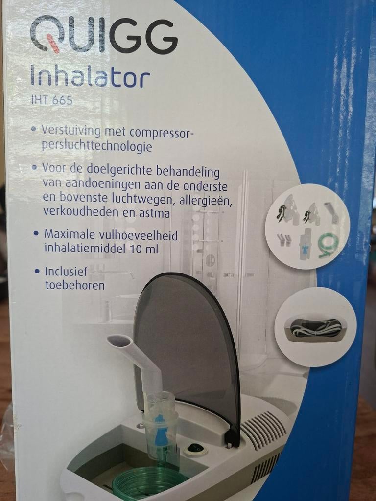 Inhalator, Ophalen of Verzenden, Nieuw