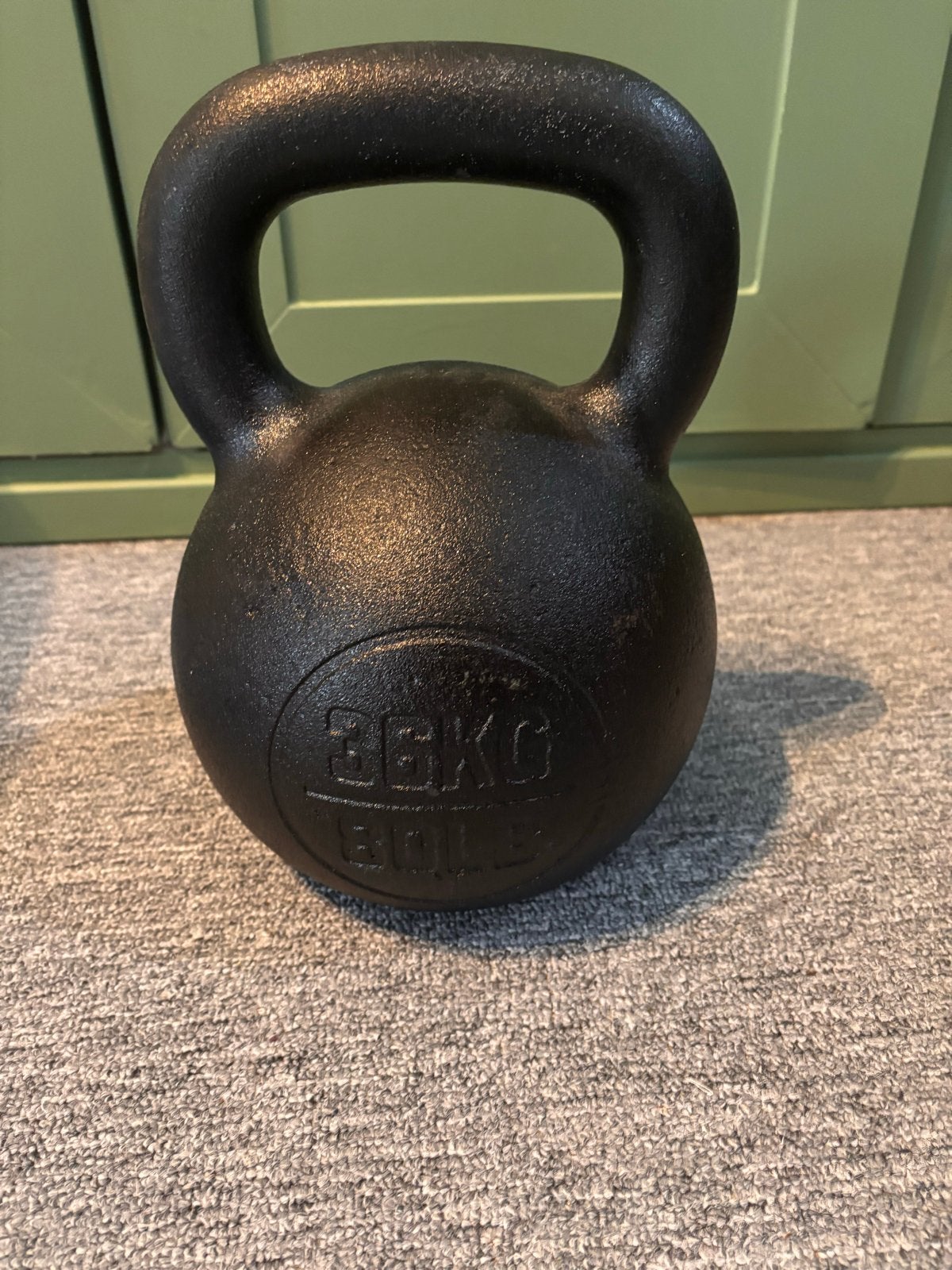 Rogue E-Coat Kettlebell 36 kg, Ophalen, Zo goed als nieuw, Armen, Kettlebell