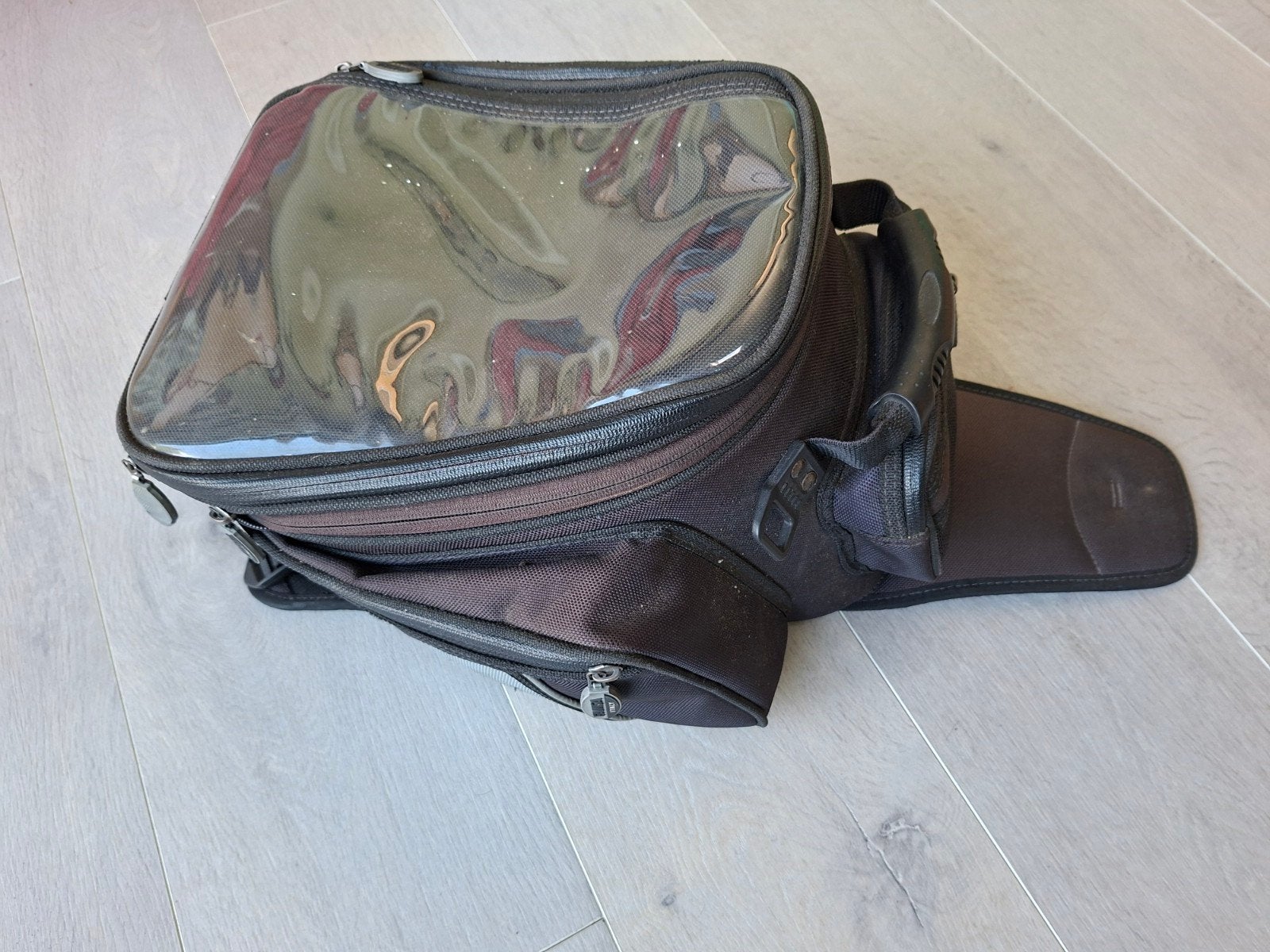 Famsa Italy afritsbare tanktas voor op een motor, gebruikt., Ophalen of Verzenden, Gebruikt