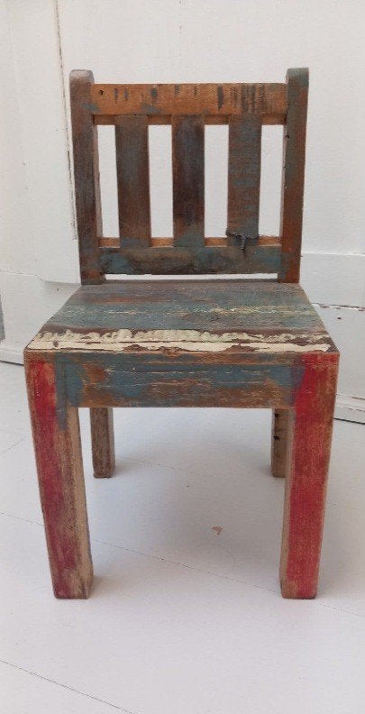 oud hout kinderstoeltje, Kinderen en Baby's, Kinderkamer | Tafels en Stoelen, Ophalen, Zo goed als nieuw, Stoel(en)